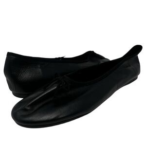 Mango Classic Black Flats